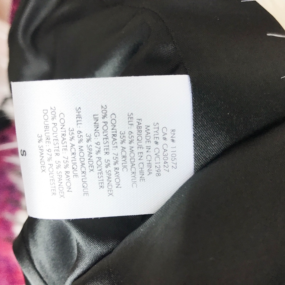 Twelfth Street Faux Fur Vest Chainmail Trim Small - Picture 7 of 8